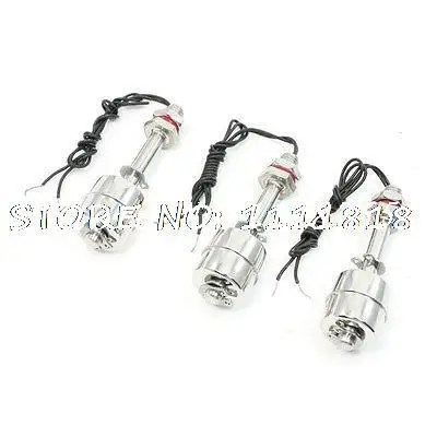 

ZS7510 10 мм Диаметр резьбы 75 мм Длинный датчик уровня воды плавающий переключатель x 3