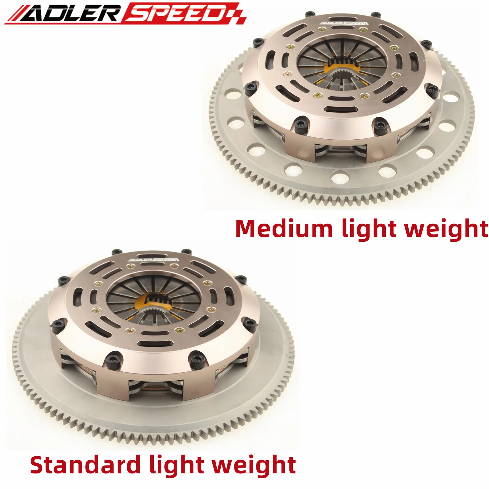 Комплект двухдисков с пружинным сцеплением ADLERSPEED для HONDA CIVIC SI K20 K24 K-SERIES ACURA RSX TYPE-S