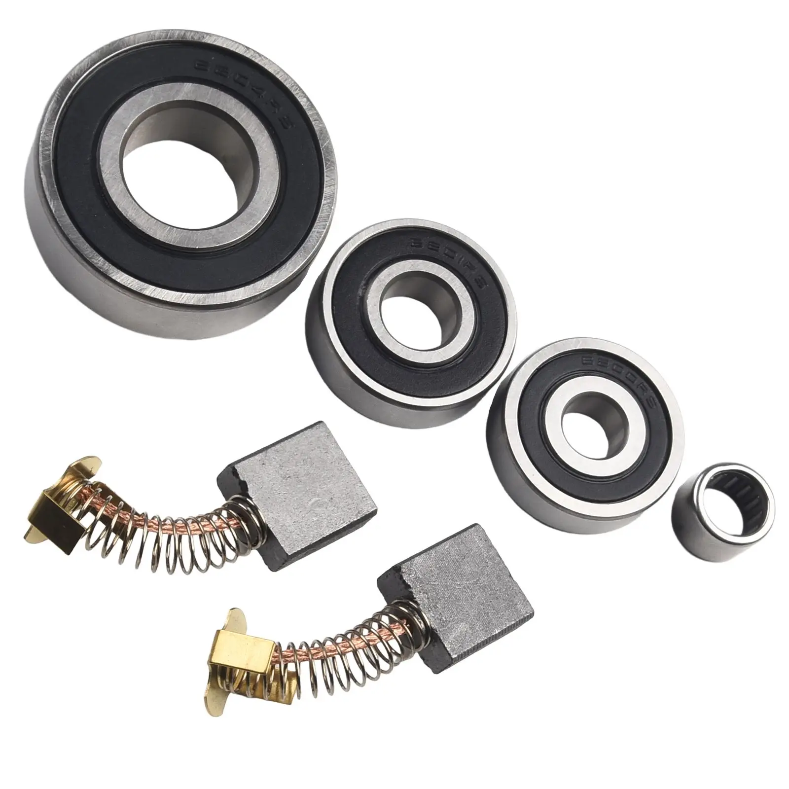 

6pcs Motor Rebuild Kit For Craftsman RM871 Replacement Silver Motor Bearing Rebuild Set Power Tools Accessories