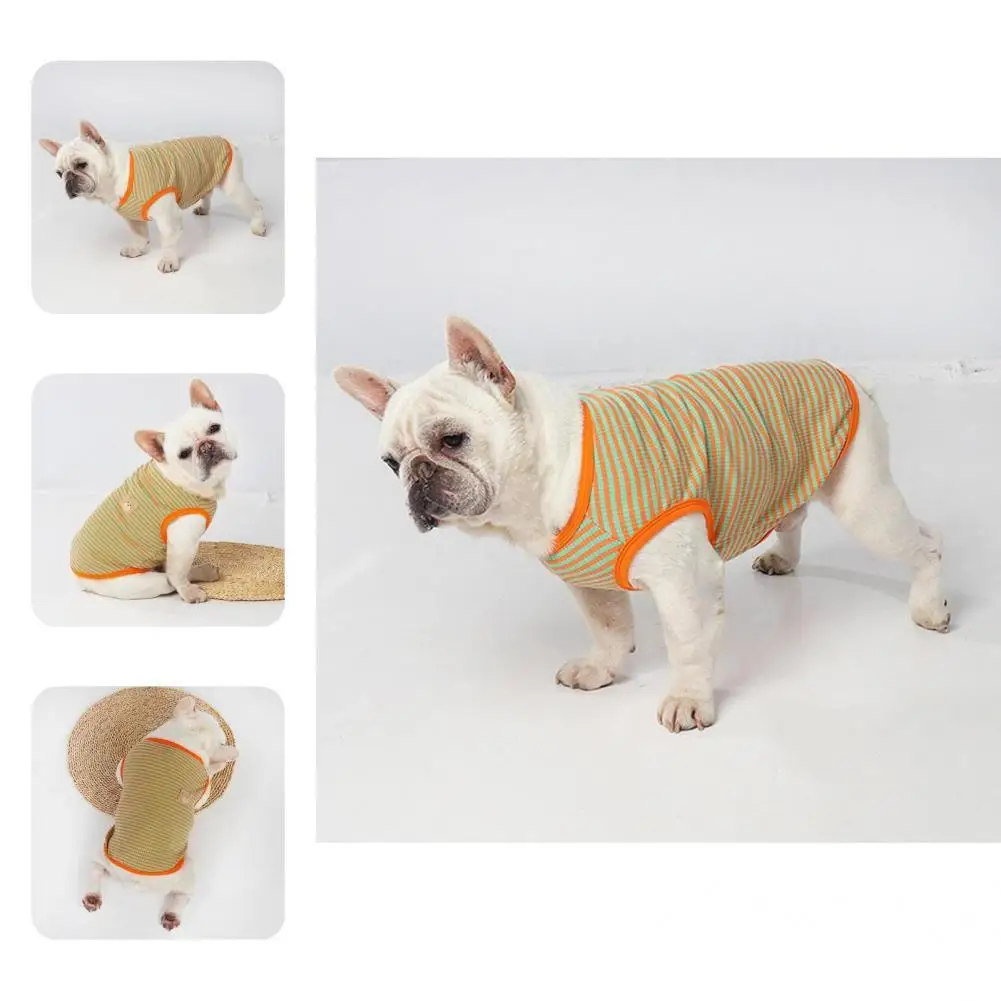 

Pullover Cute Cute Pet Dog Chihuahua Vest Round Neck Dog Shirt Quick-dry for Vacation
