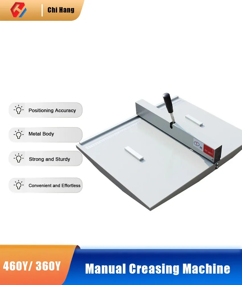 460Y/360Y ручная машина для биговки визитных карточек фото поздравительных открыток