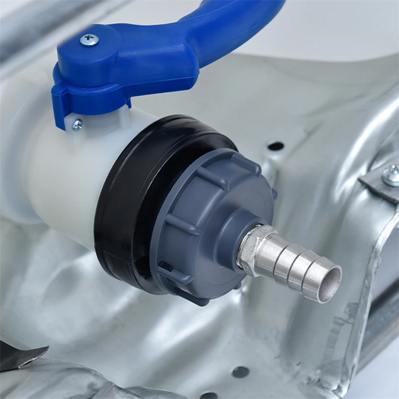 

Plastic DN40 Butterfly Valve for IBC Tank Container 1000L Switch IBC Tank Adapter Home Garden Water Tank Valve Switch Accessori