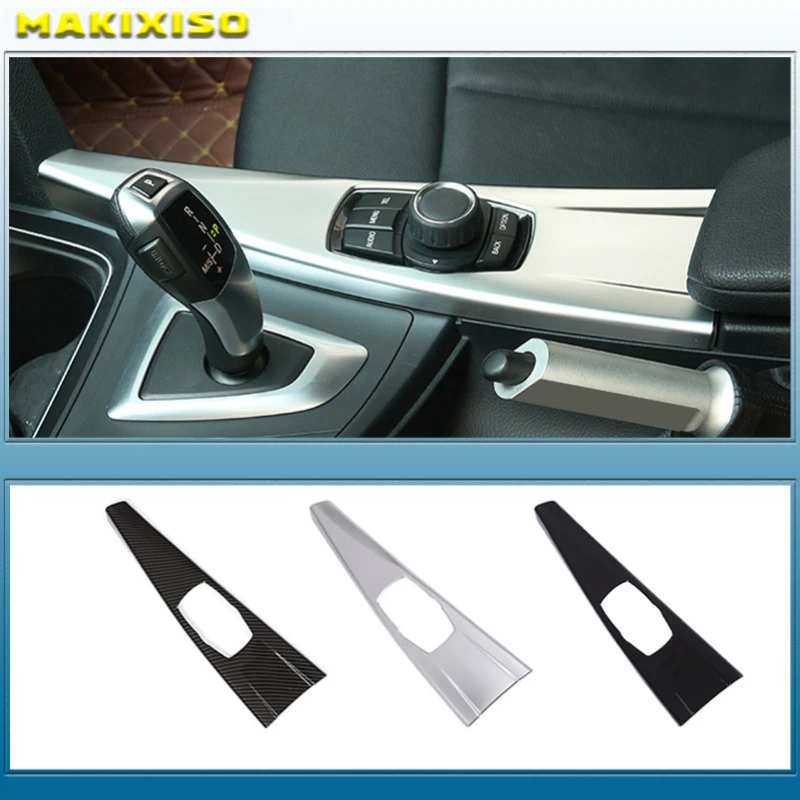 

Car Interior Multimedia Panel Cover Trim for BMW 3 Series F30 F34 4 Series F32 F36 2013 2014 2015 2016 2017 Carbon Fiber ABS
