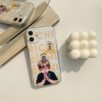 wishing boy phone case for iphone rich pray tansparent tpu phone case for iphone 13 12 11 pro x xr xs max protection case