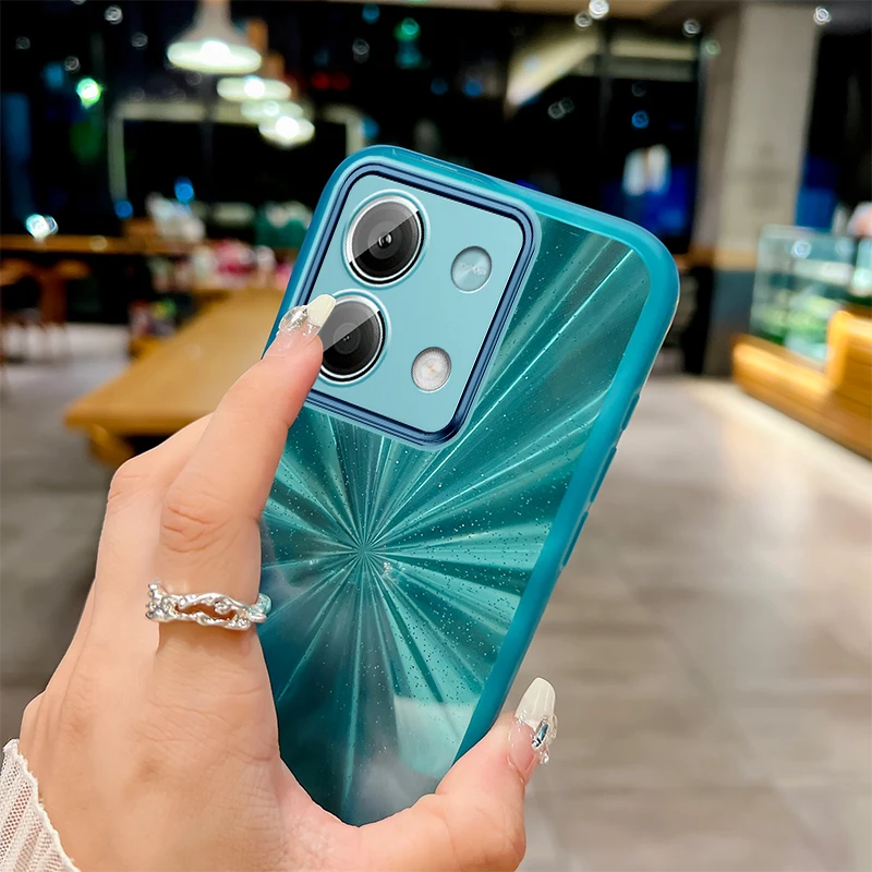 Роскошный чехол для телефона сяоми Xiaomi Redmi Note 13 5G 4G Pro Plus красочный градиентный