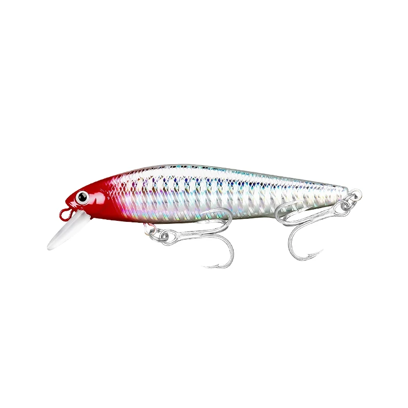 

HISTAR 10 Pcs High Quality Sinking Minnow Fishing Lure Vividly Swimming Laser Coating Long Casting 3D Artificial Eye Hard Bait