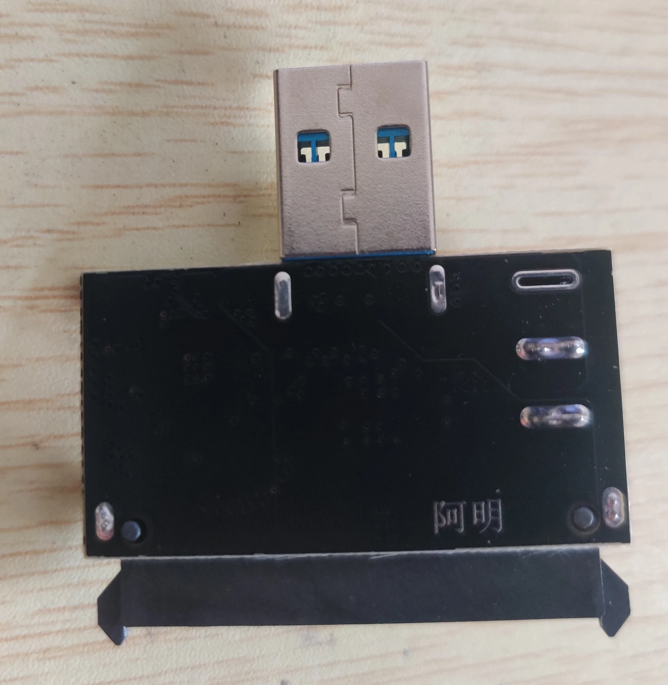Фото ASM1153E SSD карта, SATA HDD к USB адаптеру, SSD массовое производство ремонтный инструмент №2