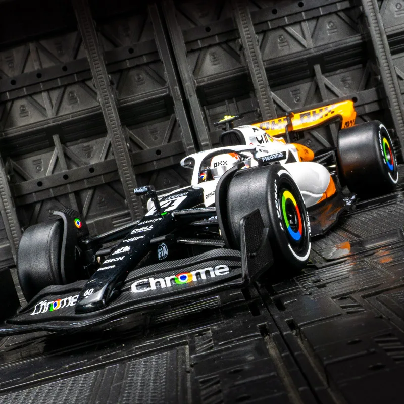 Фото Модель гоночного болида Формулы-1 McLaren MCL60 Moroccan Racing из сплава, масштаб 1:24, тонкая работа, высокое качество. №3