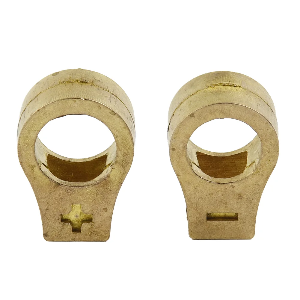 

Part Terminal Wire End 17-19mm 2Pcs Terminals Tool Top Post Cable Accessories Practical Pure Brass High Quality
