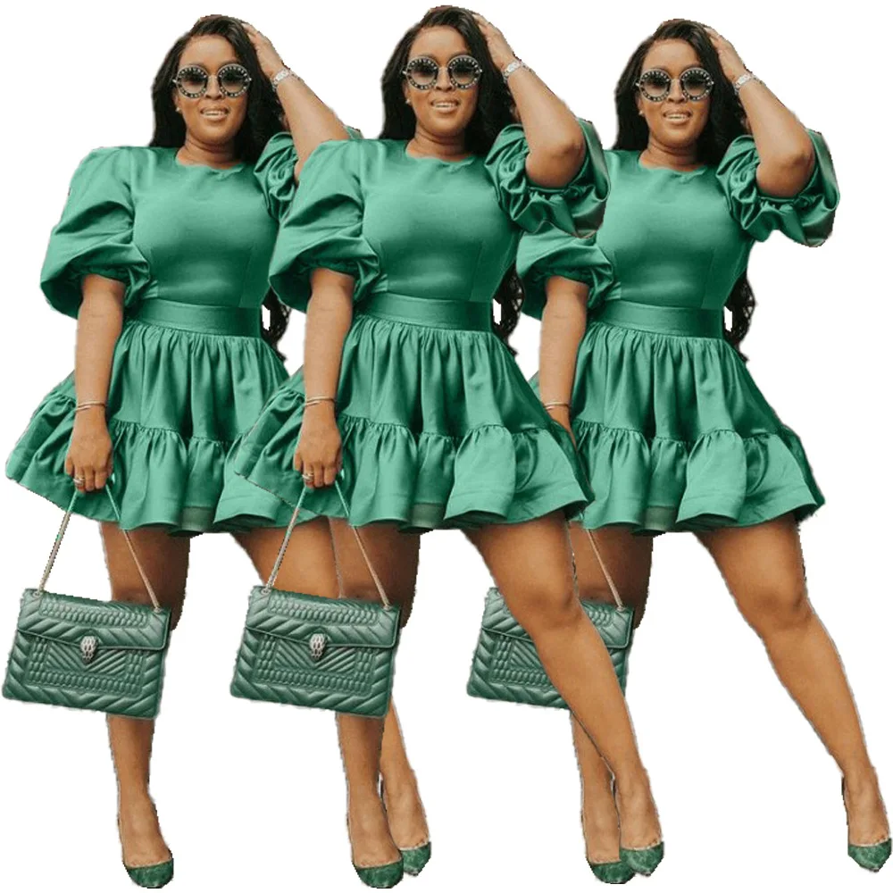 

Летнее платье для женщин, новинка 2022, платья для женщин, горячая Распродажа, сексуальное повседневное зеленое платье принцессы, платье с буф...
