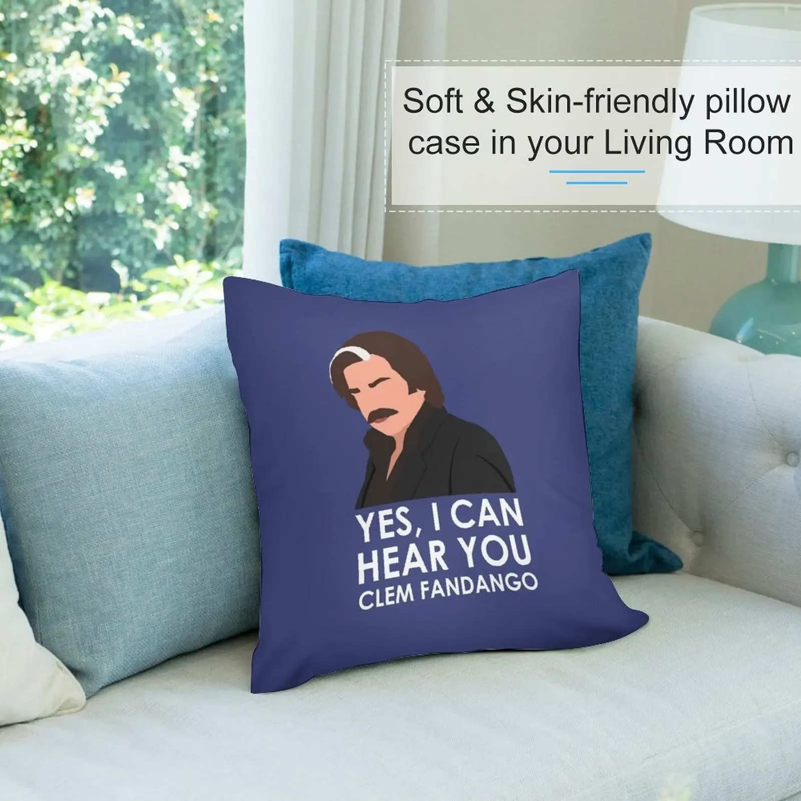 Да я тепло тебя Клем Фандаго. Декоративная подушка Роскошные диванные подушки
