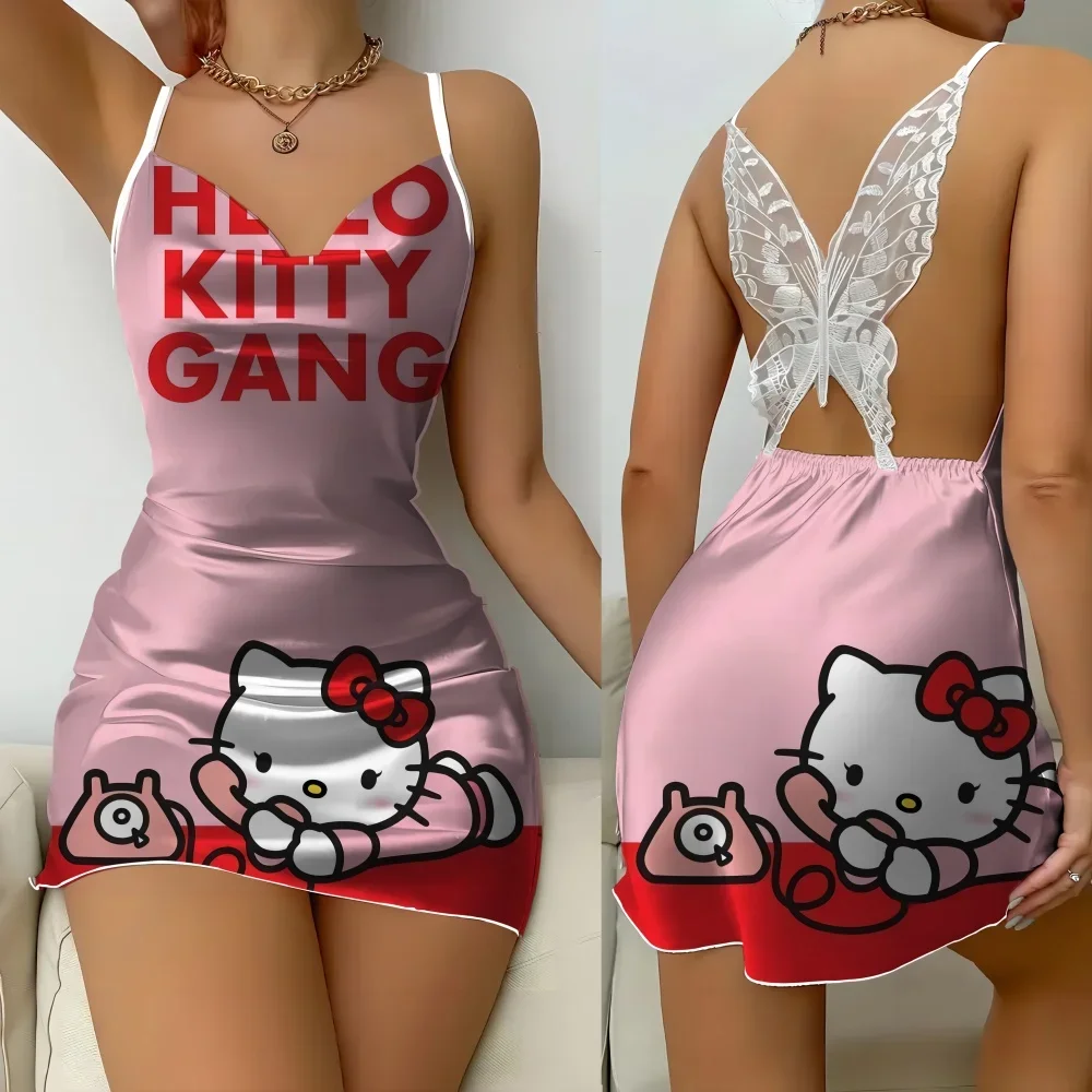 Популярное женское домашнее платье 2024 пикантные женские ночные рубашки с