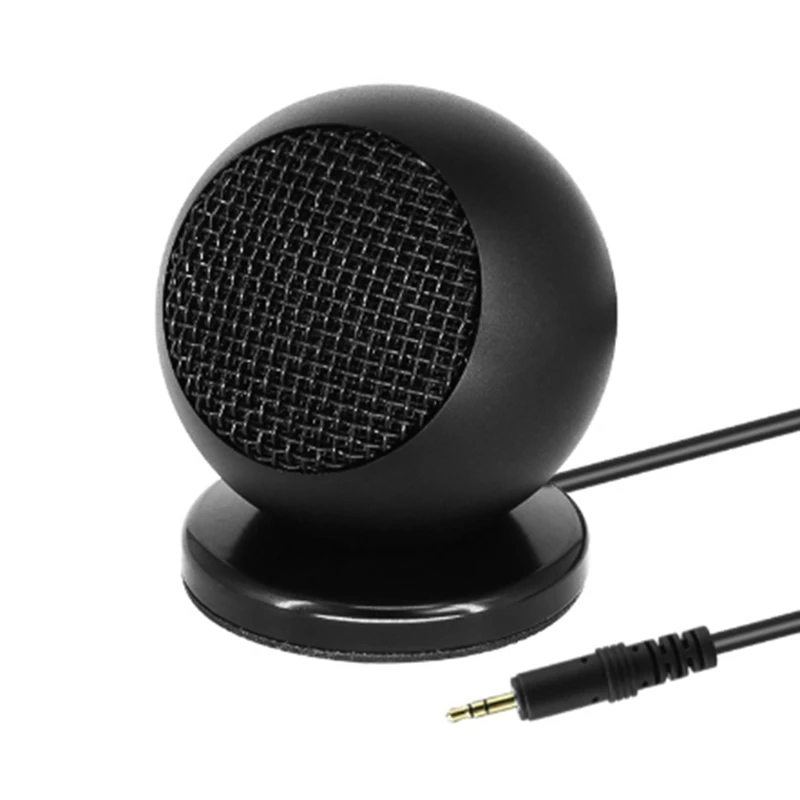 

3.5Mm Jack Condenser Microphone Portable Mic For Computer For Video Conference Meeting Internet
