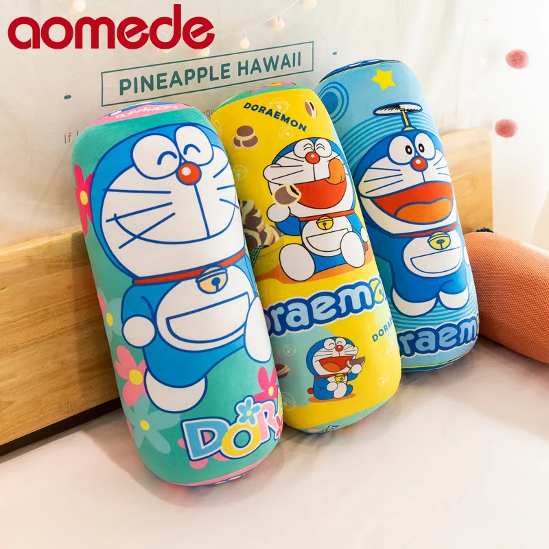 

Милая мягкая подушка-цилиндр Doraemon, 60 см, плюшевые игрушки, подушка-животное для офиса, мягкая подушка-животное для дома, комфортная Подушка, ...
