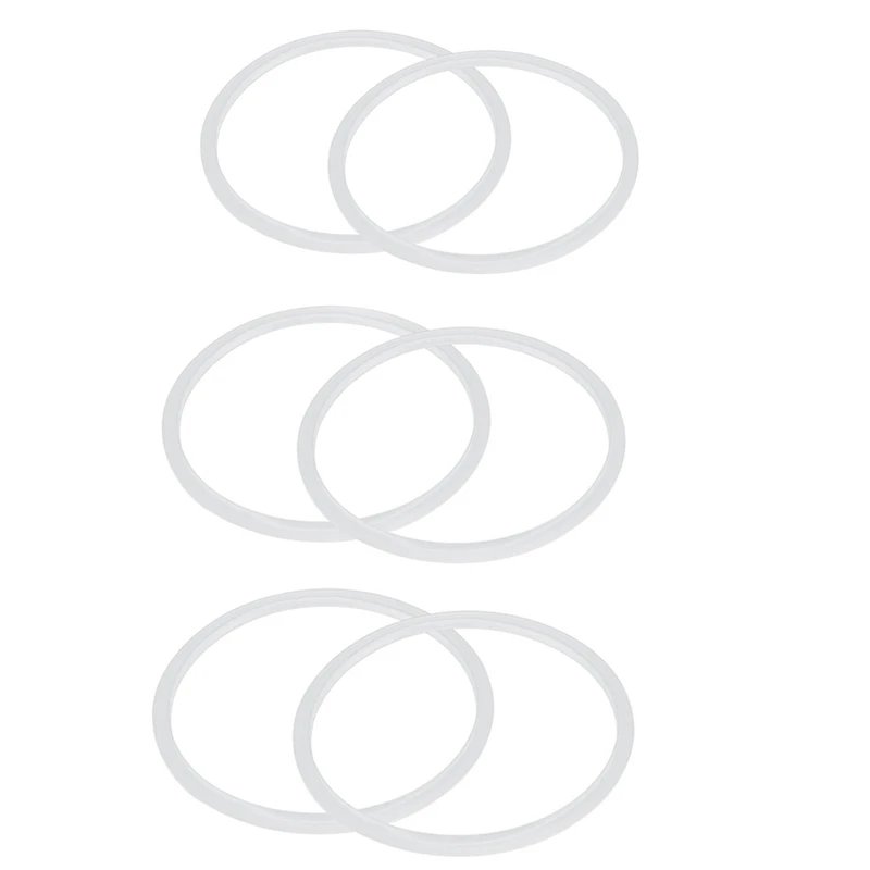 

Силиконовое уплотнительное кольцо для скороварки, внутренний диаметр 22 см, 6 шт., прозрачное
