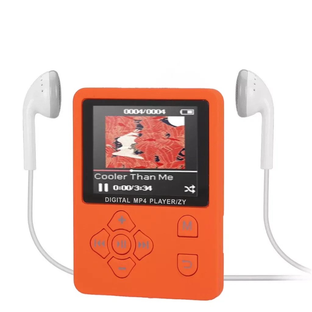 

NEW2023 Portable Mp3 Mp4 Music Player With 3.5mm Headphone 1.8inch Color Screen Fm Radio Recorder Video Movie Radio Recording E-
