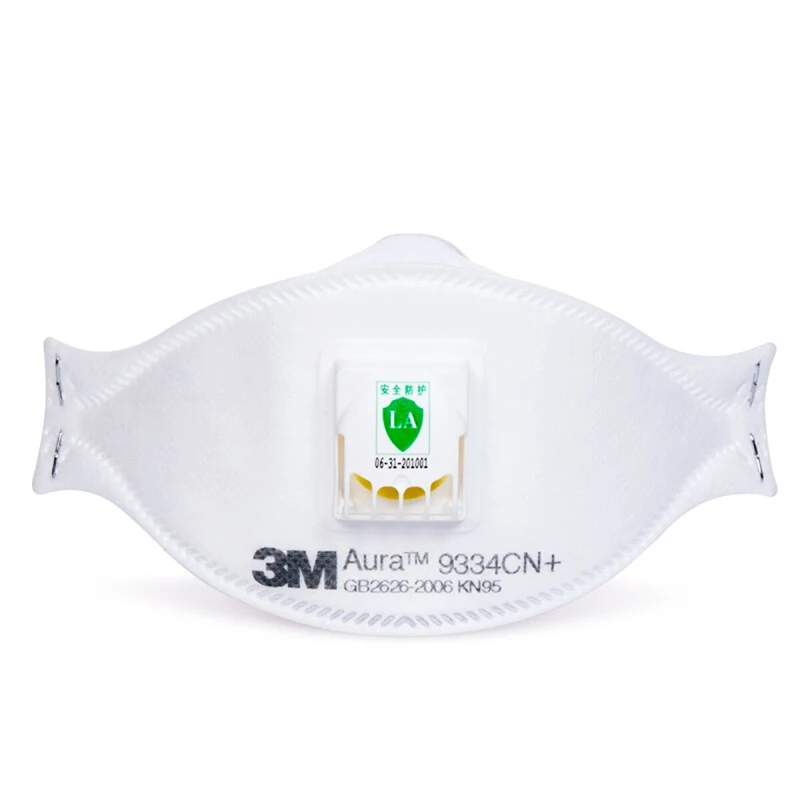 3M FFP3 Aura Mask 9334CN 9334 головная повязка с клапаном в индивидуальной упаковке 9332 KN95