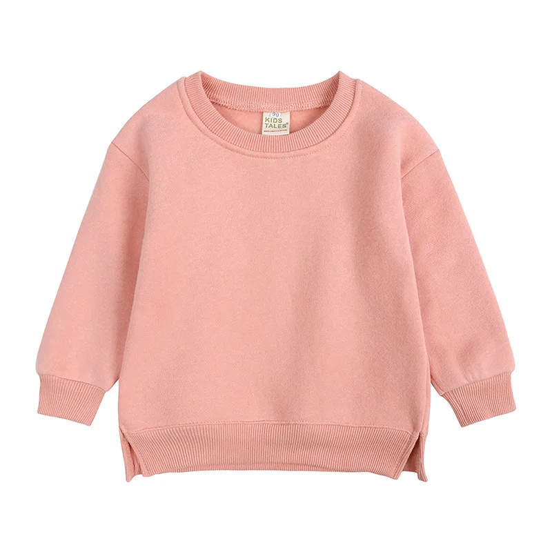 Boys and girls sweater coats round neck 
