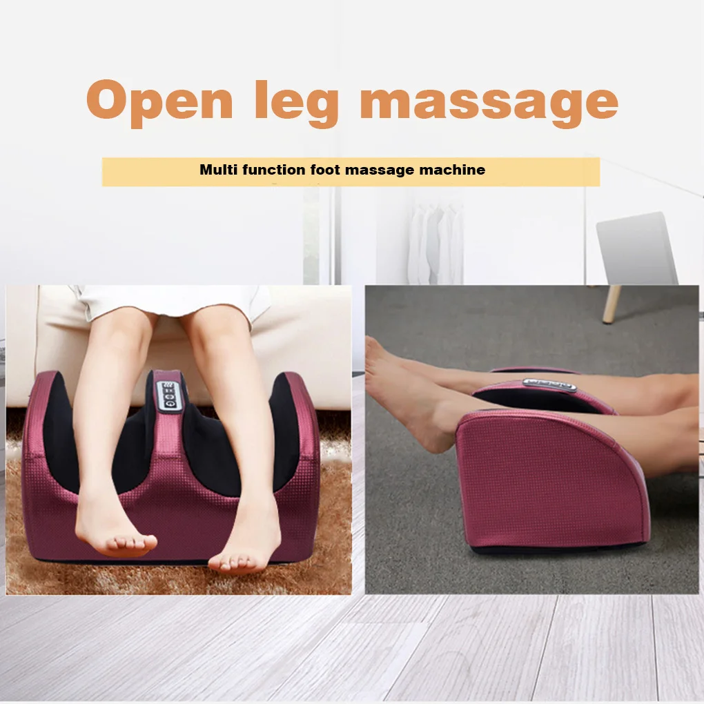 

Electric Foot Calf Leg Massager Shiatsu Kneading Rolling Vibration Relaxation Massage Machine EU Plug