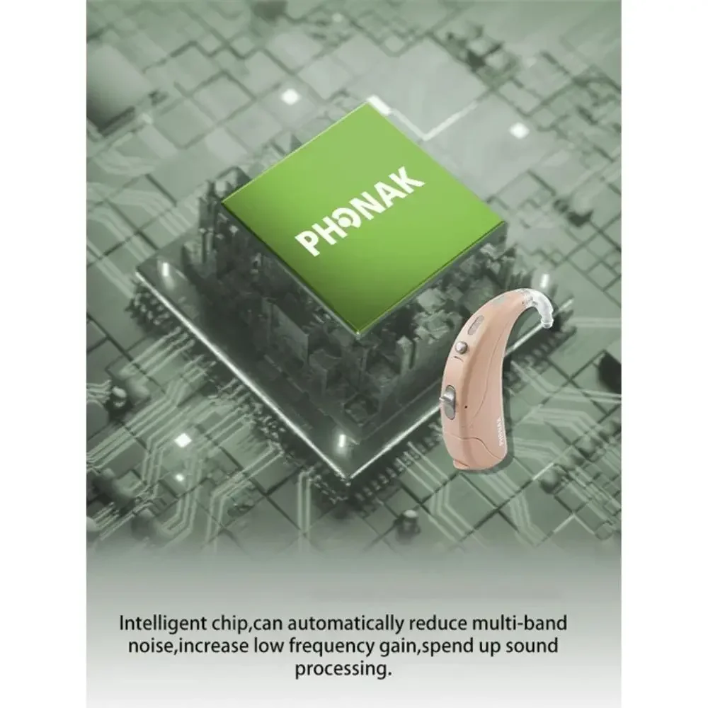 12-канальный цифровой слуховой аппарат Phonak Baseo Q15 UP программируемый двойной