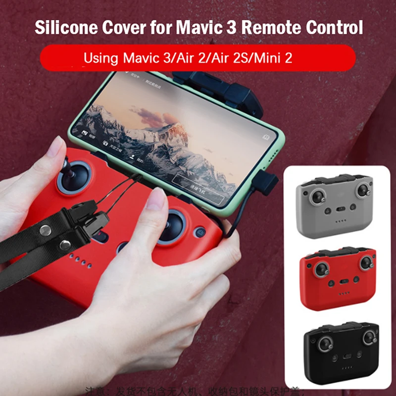 

Protective Cover with Strap for DJI Mavic 3/Air 2/Air 2S/Mini2 Remote Controller
