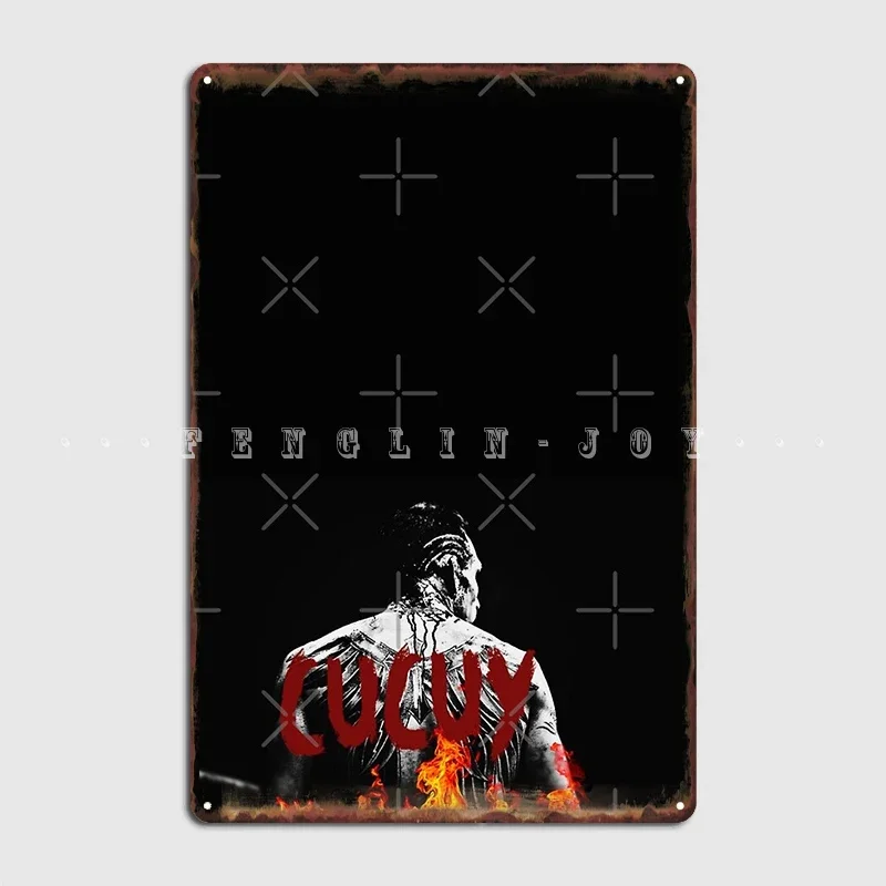 Металлический плакат Tony Ferguson металлический для кинотеатра гостиной