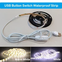 5v usb led light strip white with button switch white led strip light for home warm background lights