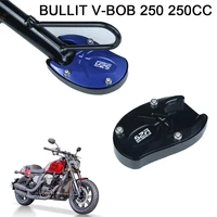 motorcycle rear brake pedal cover sidestand pad cover antiskip for bullit v bob 250 250cc