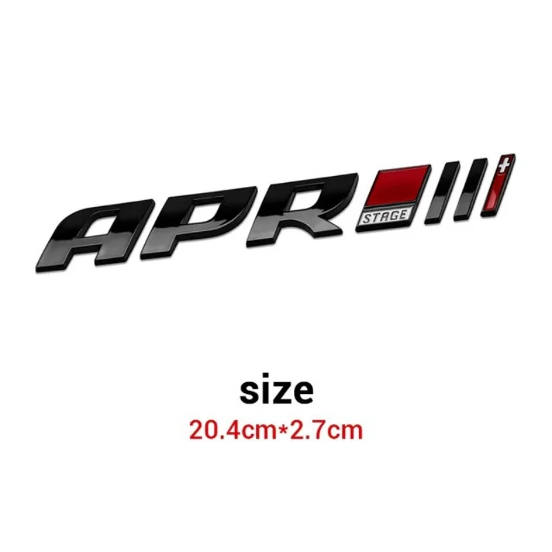 

3d ABS хром черный логотип APR эмблема буквы значок багажника автомобиля наклейка для A4 A5 S4 B8 A3 A7 APR наклейка аксессуары