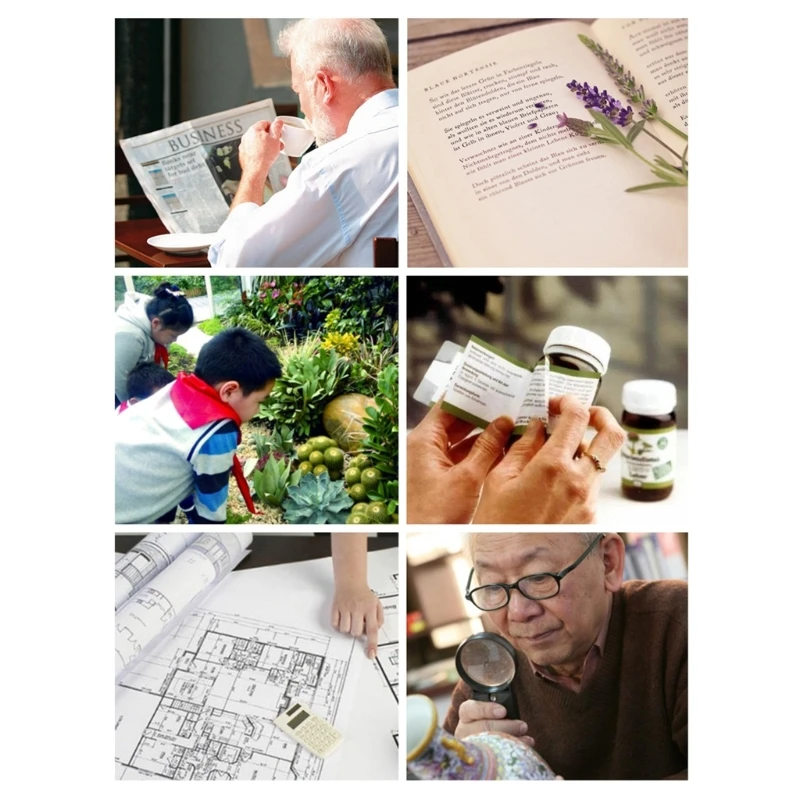 Увеличительное стекло с креплением на голову 1 5X3X 7 5X9X 9 5X11X 15 5X17X повязка громкой