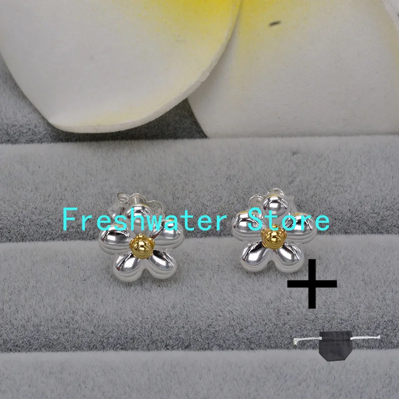 

pendientes Original Stud Earrings for Women 2021 Trend New Natural Pearls Luxury Quality Jewelry