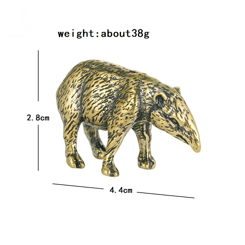 

Медная статуэтка тапира