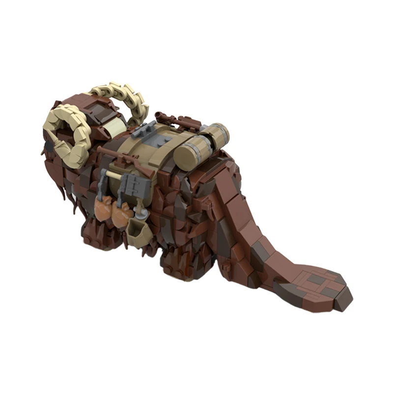 Экшн-фигурка MOC Space Wars Beast Banthas 97302 строительные блоки модель животное носорог