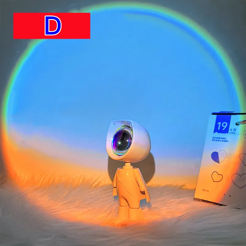 

Ночник проектор Aswesaw радужный