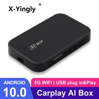 carplay ai box android auto box for audi honda toyota merceders jeep opel audi navigation carplay box 4g 64g wifi android 10 0