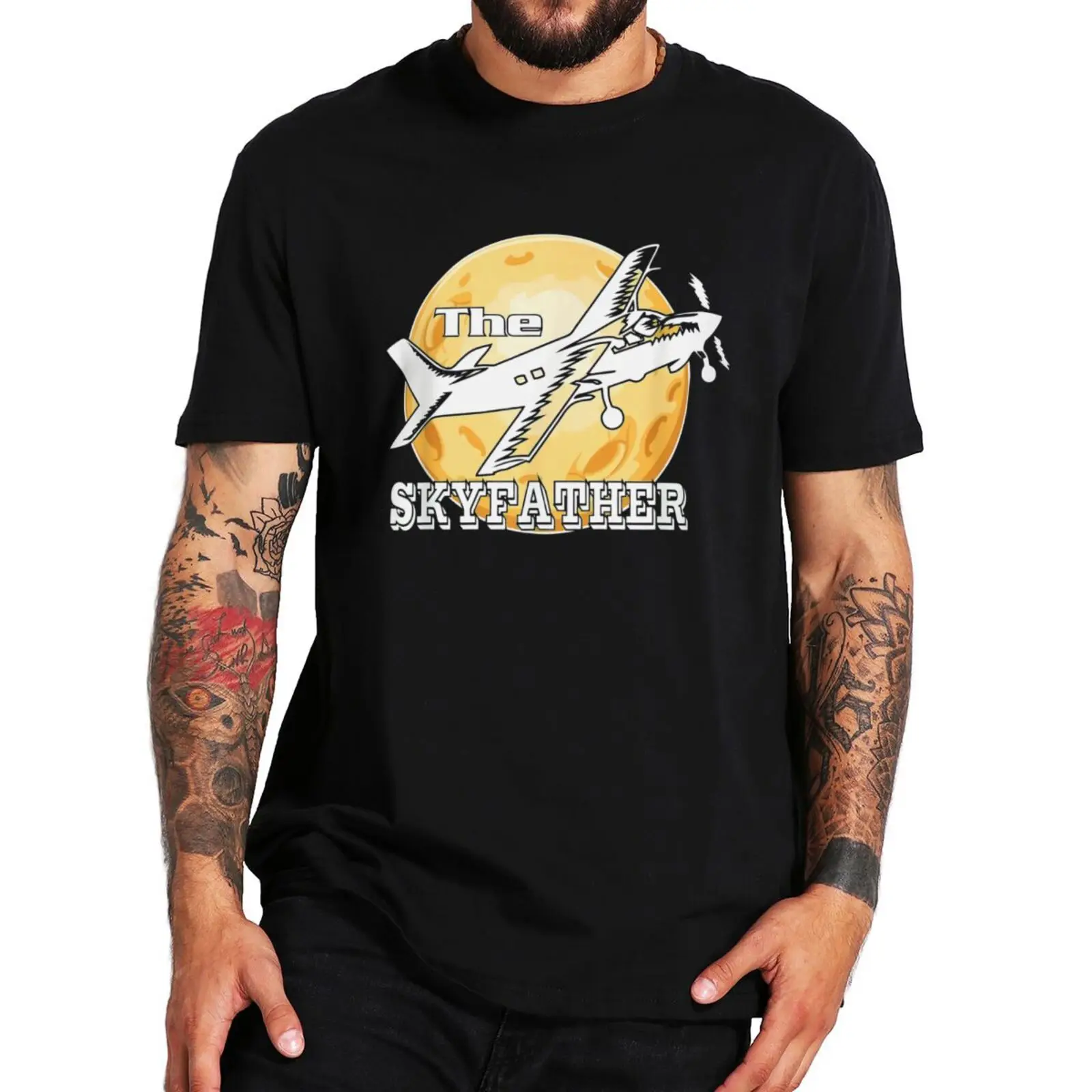 

Kaus Lucu The Skyfather Kaus Humor Pesawat Pilot I Am A for Pria Kaus Klasik Penerbangan Pria 100% Katun Ukuran UE Camiseta