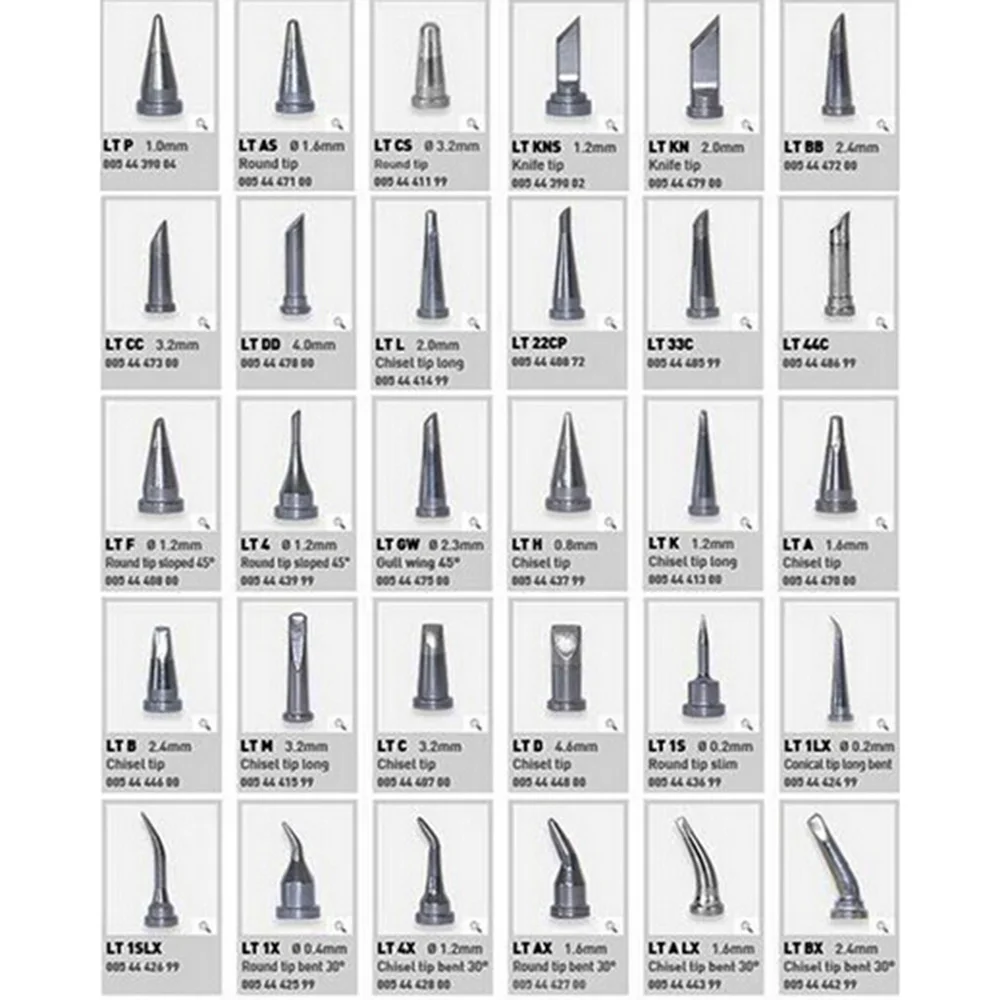 

Набор наконечников для пайки FEORLO, 5 шт./лот, WSP80