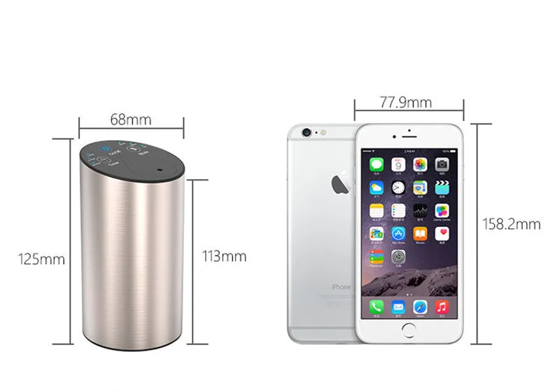 USB Перезаряжаемый диффузор ароматерапия автомобильный освежитель воздуха