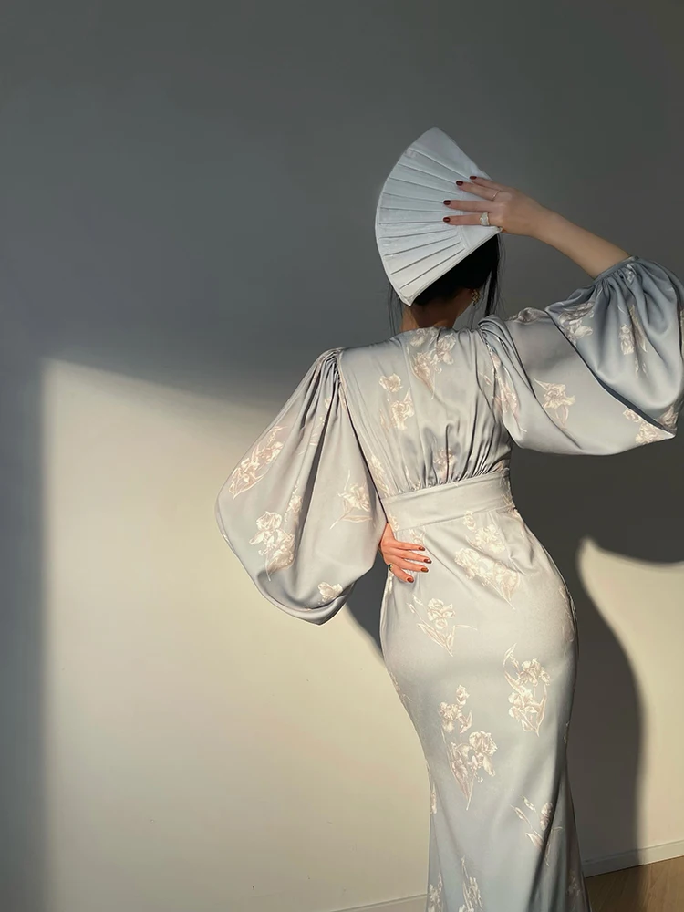 Платье IEQJ с принтом