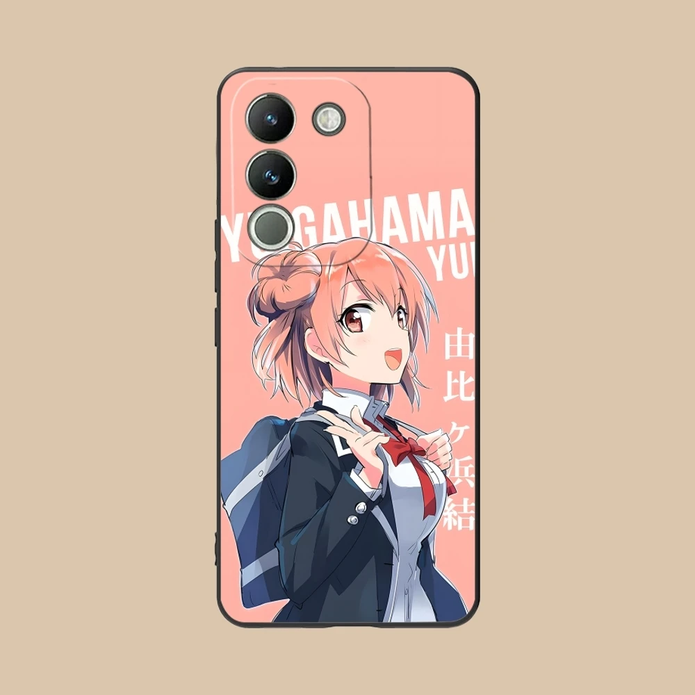 Аниме Yuigahama Yui мобильный сотовый телефон женский для VIVO Y95 Y93 Y31 Y20 V19 V17 V15 Pro X60 NEX