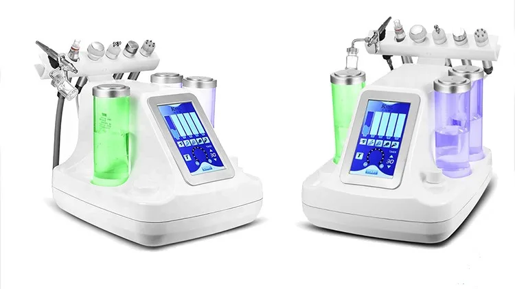 

12 in 1 small bubble vacuum multifunction Facial Machine blackhead remover pore cleaning hydra dermabrasionacne suction machine