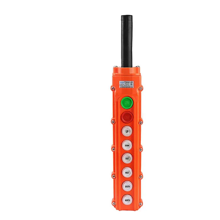 

COB-61A COB-62A COB-63A COB-64A Английская версия Непромокаемый крановый переключатель управления подъемной кнопкой электрическая таль работает