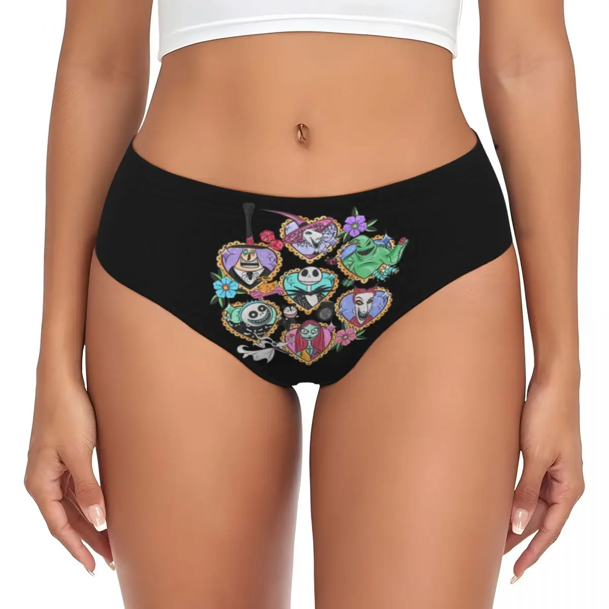 Женские трусики Джека Скеллингтона на заказ нижнее белье женские комфортные