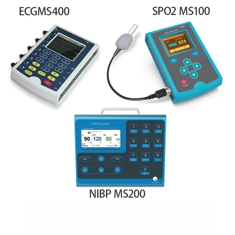 Фото Симуляторы MS400, MS100, MS200 ECG; симулятор SpO2; симулятор NIBP №2