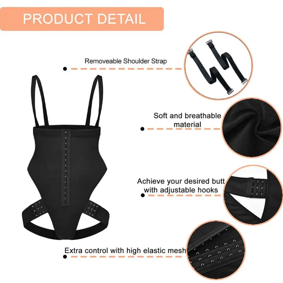 Butt Lifting Shapewear Cuff Tummy Control Butt Lifter Panties Tummy Trainer Butt Lift Body Shaper Waist Trainer Underwear