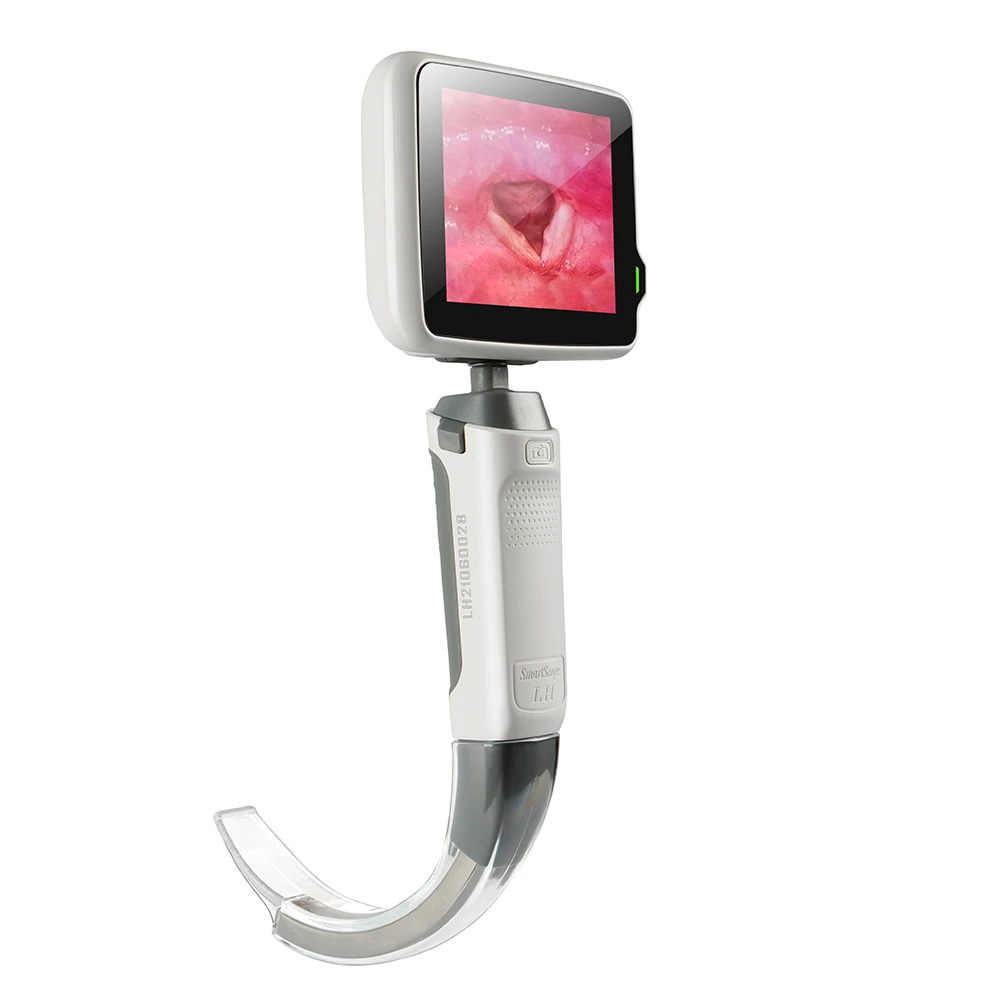 

Portable Medical Anesthesia Handheld Visual Video Laryngoscope Reusable Blade For Surgical Operation