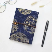 elegant fashion japanese cloth material soft cover for standard a5a6 fitted paper book hand made planner free shipping