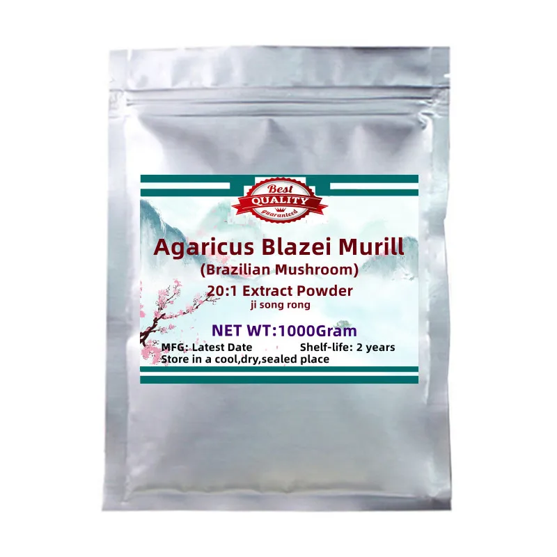 

Factory Outlet Organic Agaricus Blazei Murill 20:1, Brazilian Mushroom, Free Shipping
