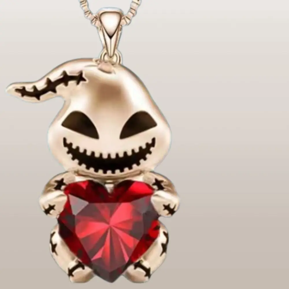 Модная цепочка на шею с изображением дьявола из сплава модное ожерелье детским