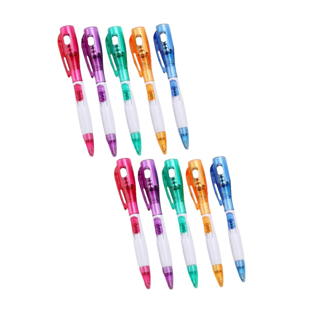 

10pcs Ballpoint Pens Creative Stationery Supplies Writing Tool Pens for School